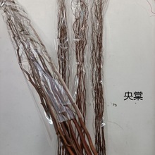 龙柳干枝干花花枝主杆天然生态自然碳烤色褐色插花瓶落地橱窗