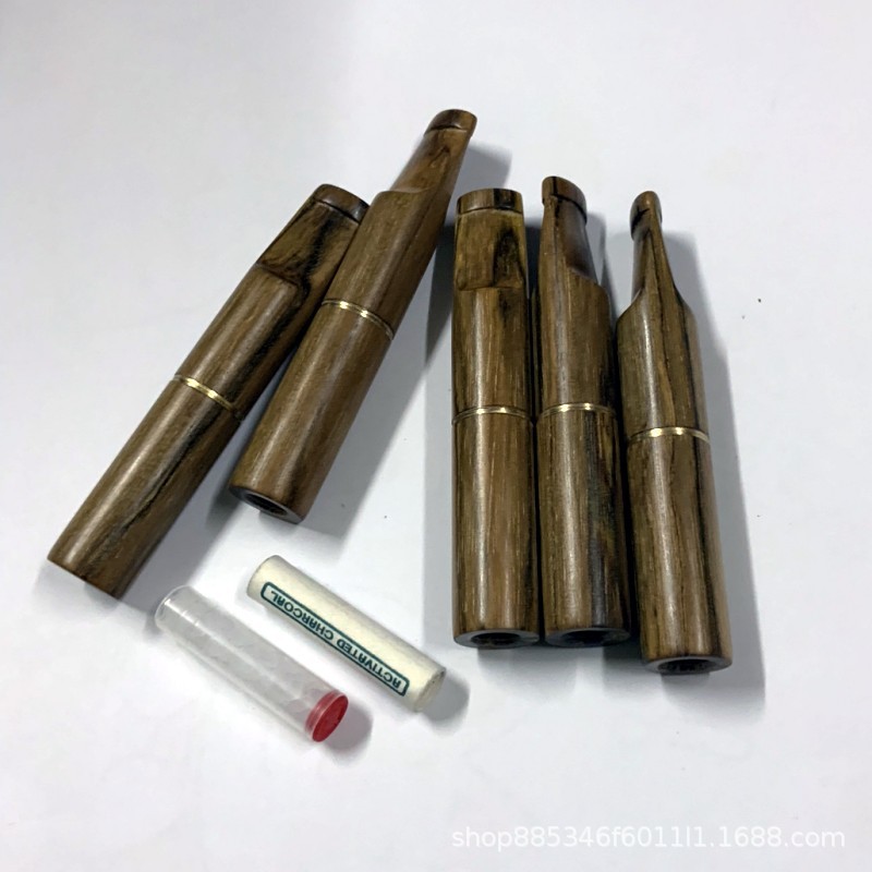 新款奇楠沉香烟嘴适合9mm滤芯粗细烟俩用-阿里巴巴