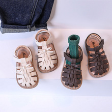 女宝宝夏季凉鞋1-3-5岁2儿童沙滩鞋韩版镂空透气女孩公主鞋子防滑