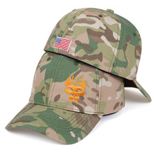 爆款美国国旗棒球帽时尚休闲帽丛林探险帽男女士鸭舌帽户外遮阳帽