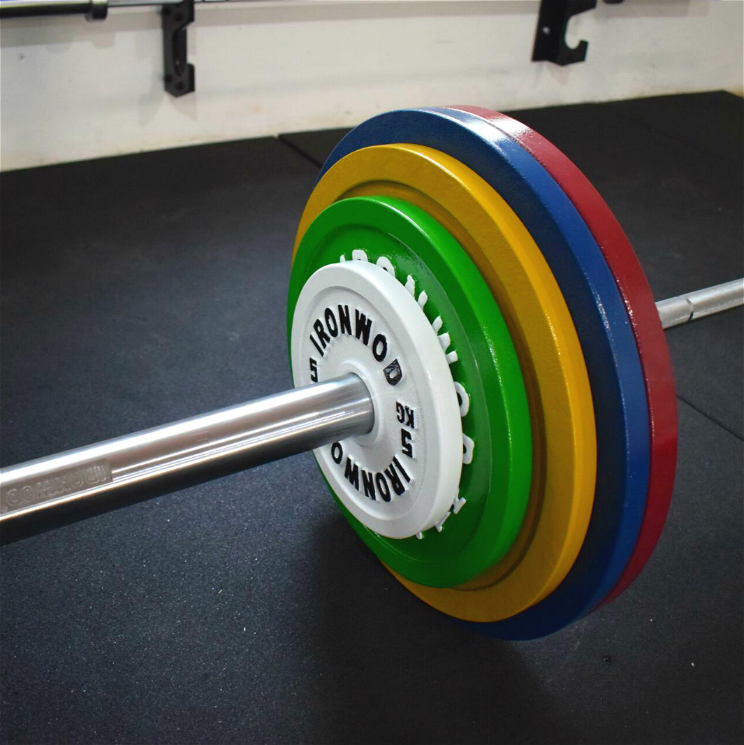 超薄 烤漆彩色全钢杠铃片 全钢杠铃片 大孔片(精)