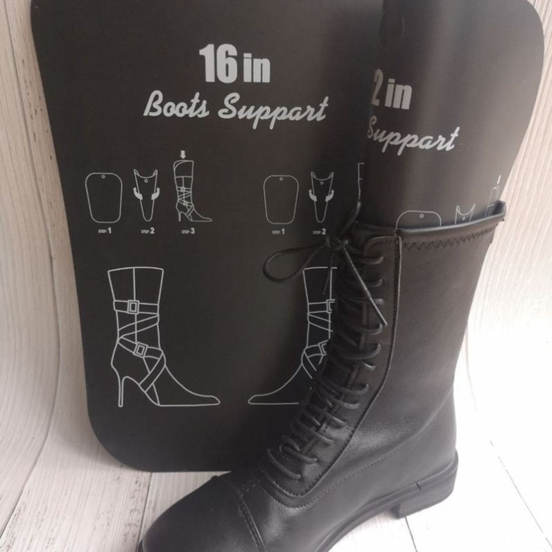 长靴撑鞋器4片装鞋店鞋撑子通用长筒靴子撑靴子固定撑片定型靴撑