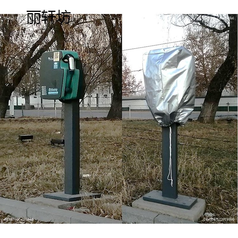 户外新能源汽车电动车充电桩防雨罩防尘防雪防晒遮阳罩保护套冬季