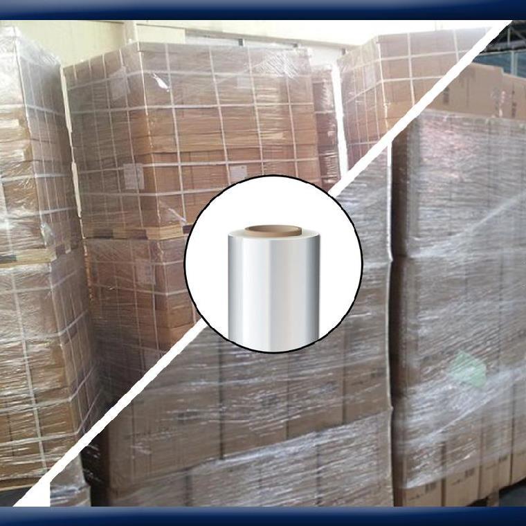 缠绕膜打包膜透明神器商用加厚新料塑料自黏式拉伸膜外卖大卷