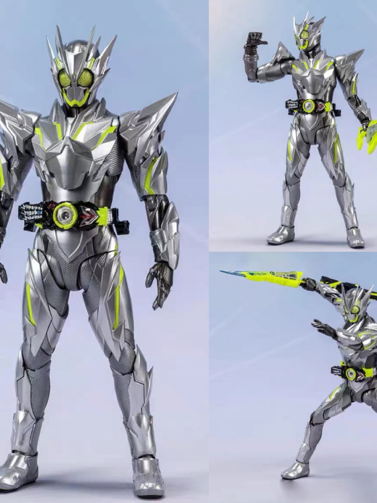 假面骑士01金属簇蝗虫shf真骨雕555甲斗黑日可动人偶玩具模型手办