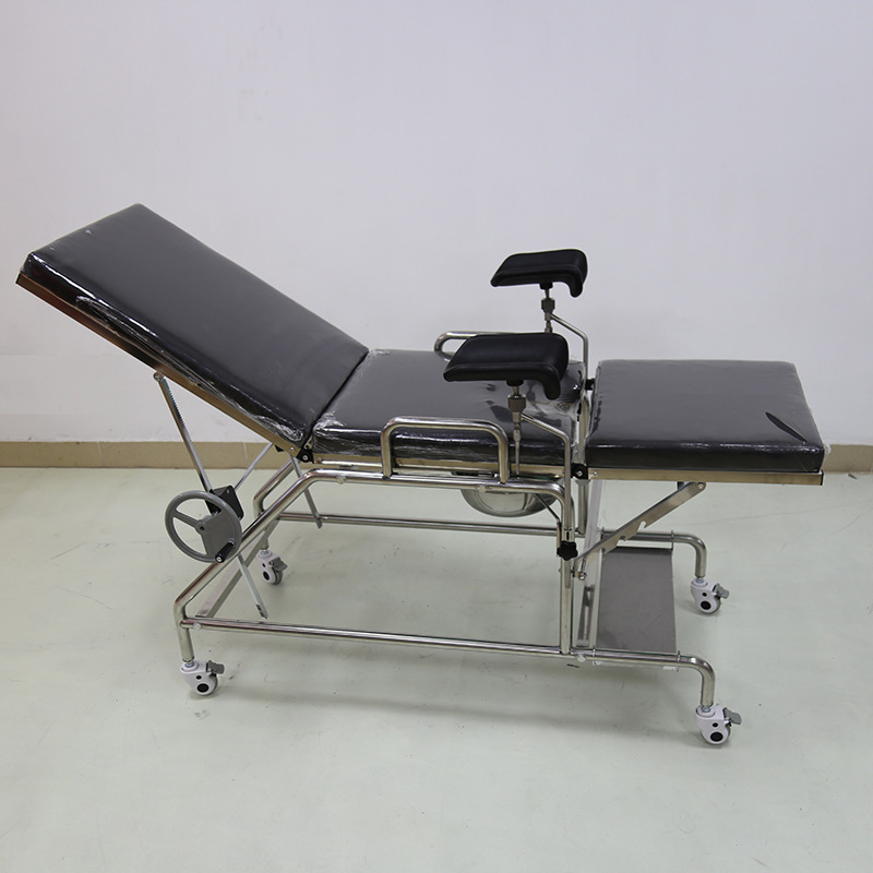 妇科检查床不锈钢妇产科医用冲洗人流手术私密加厚妇检床医院