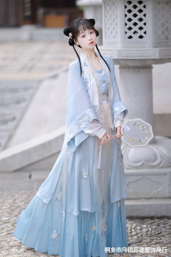 原创宋制汉服女短褙子齐腰马面裙套装中国风夏季日常仙气飘逸古装