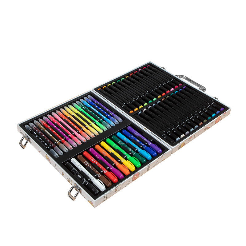 mexico export watercolor brush set 52 pieces art tools marker painting set