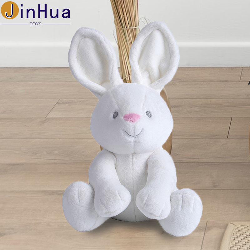 Online Celebrity Toy Rabbit Doll Wholesale Rabbit Year Mascot Doll Children Toy Girl Toy Printed Logo