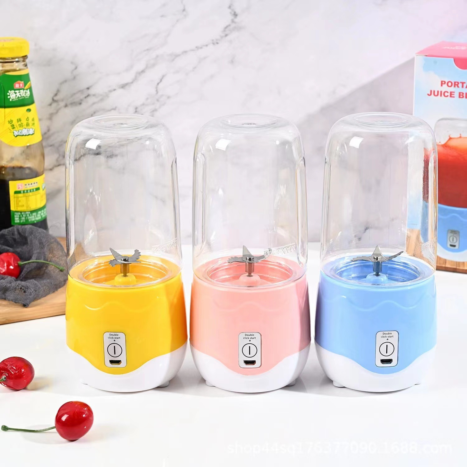 Chubby Pier Juicer Cup Portable Juice Juicer Cup Multi-Functional Household Small Juicer Cup