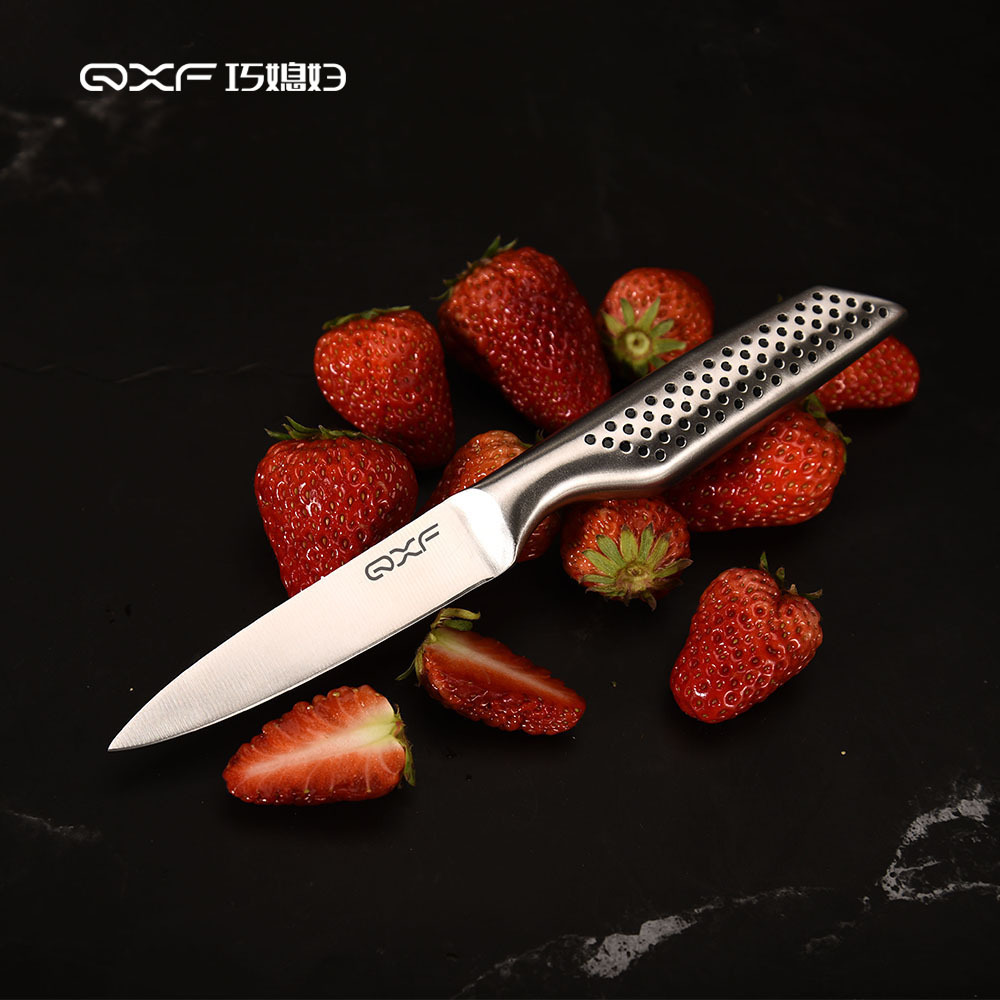 巧媳妇全不锈钢5件厨房刀具阳江全套家用组合西式厨师刀套刀定制