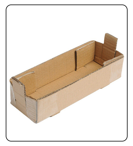 仓库货架分类展示纸盒 产品异型瓦楞展示盒定制不规则瓦楞纸盒