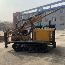 300型地质取芯钻井机 矿山工程勘探取芯钻机 履带式勘察钻孔机
