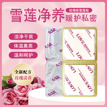 雪莲贴护垫私处护理新疆长绒棉草本提取现货批发代理快手供应链