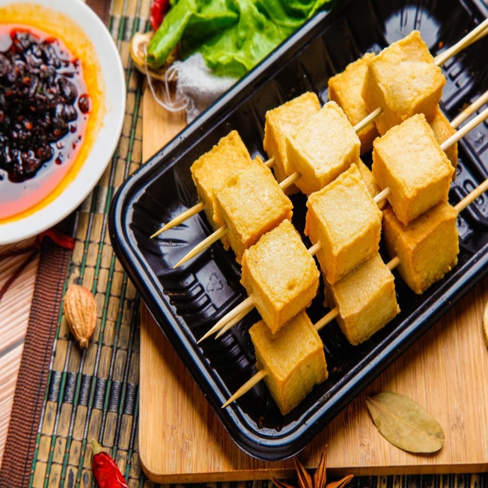 鱼豆腐火锅麻辣烫油炸火锅食材便利店火锅店半成品