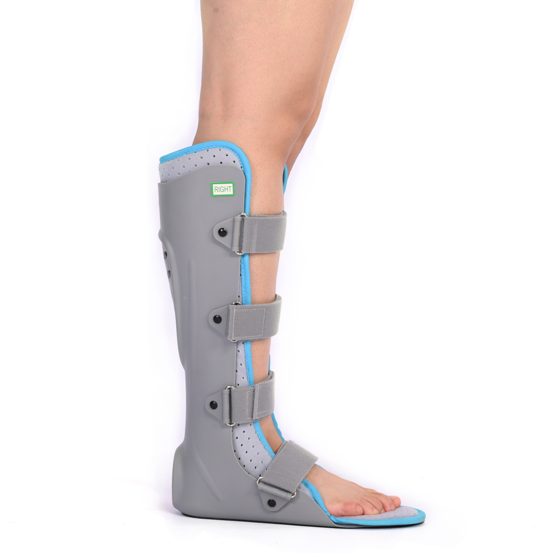 踝关节固定支具脚踝骨折扭伤固定足踝托踝足固定支具小腿护具