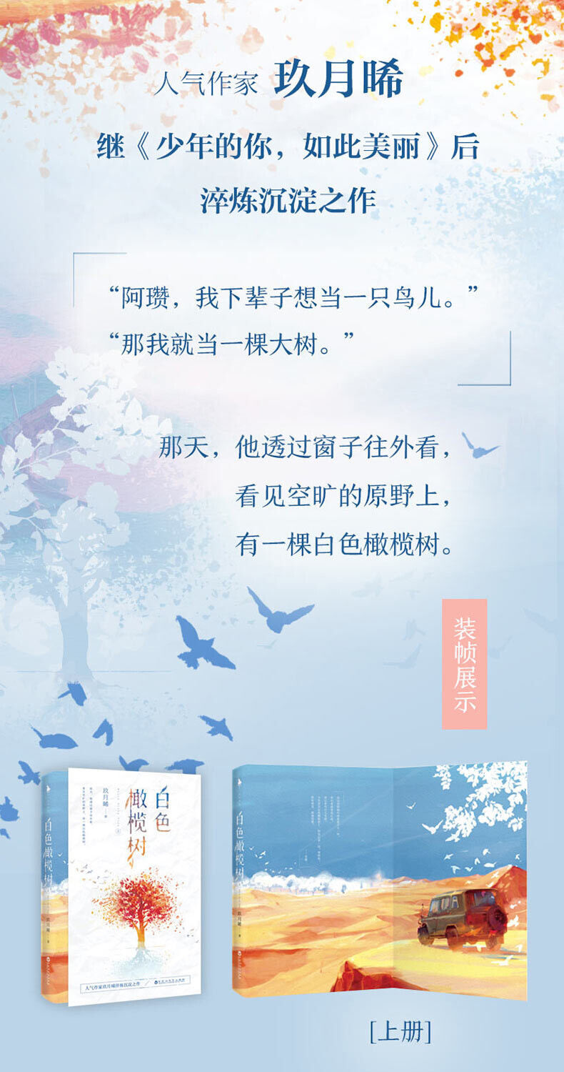 白色橄榄树 玖月晞 少年的你如此美丽南江十七夏后青春言情小说