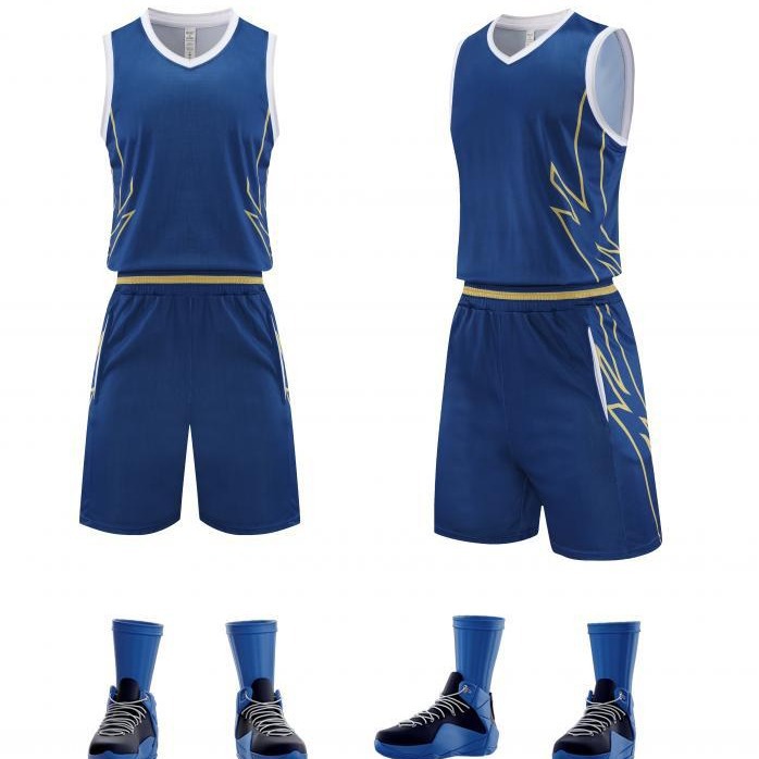 潮范儿童成人篮球服定 制logo印字运动训练服青少年比赛球衣 图片