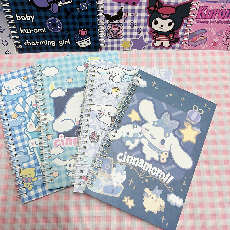 INS Style Good-looking A5 Coil Notebook Cinnamoroll Babycinnamoroll Kirby Notebook Clow M Book Limited Student Book