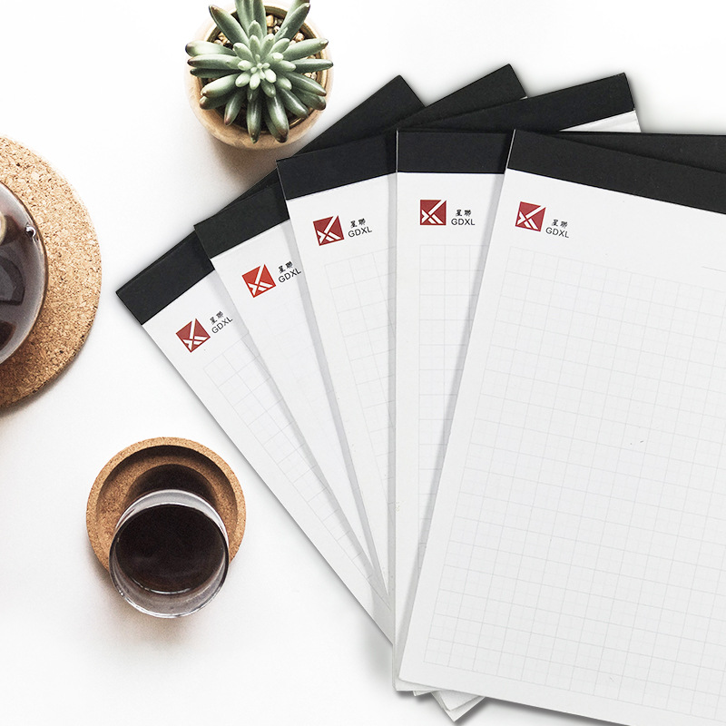便签草稿纸16开便签会议记录本企业信笺横线记事本无碳联单印刷