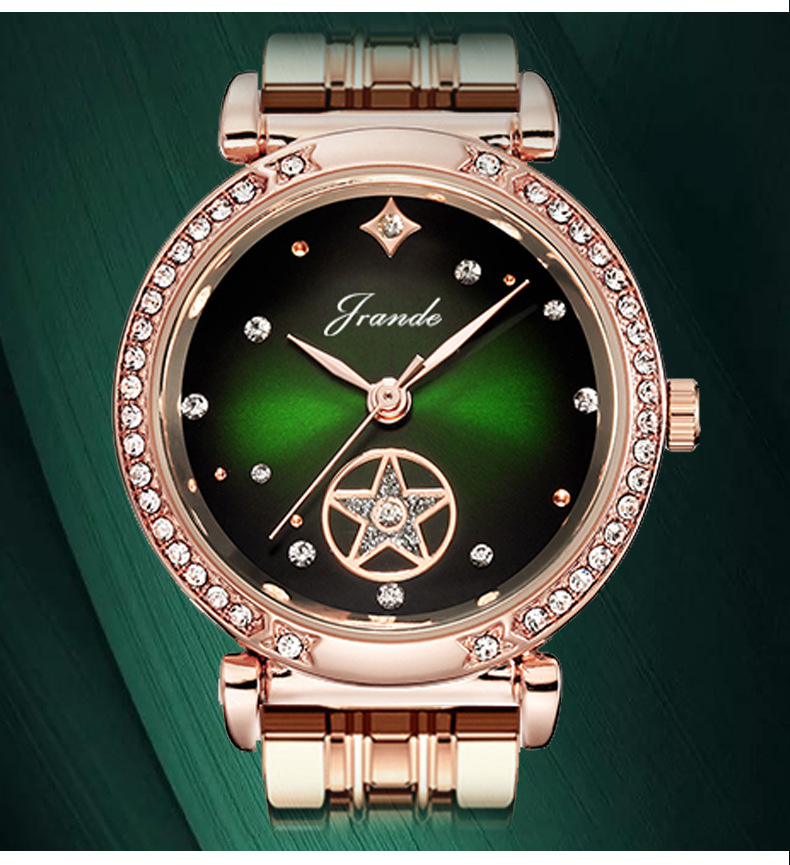 歌浪迪女士手表抖音热销女士手表grande新款女士石英手表h7310l