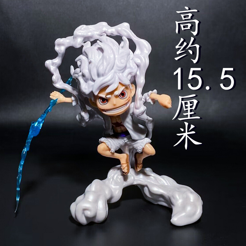 海贼王 sd尼卡路飞手办 太阳神五档尼卡路飞果实觉醒动漫模型摆件