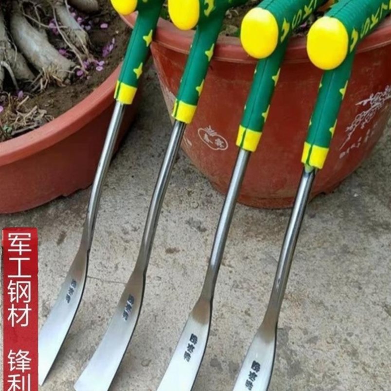挖野菜挖蒜锰钢小铲子挖荠菜园艺铁铲种花挖土除草工具户外铲