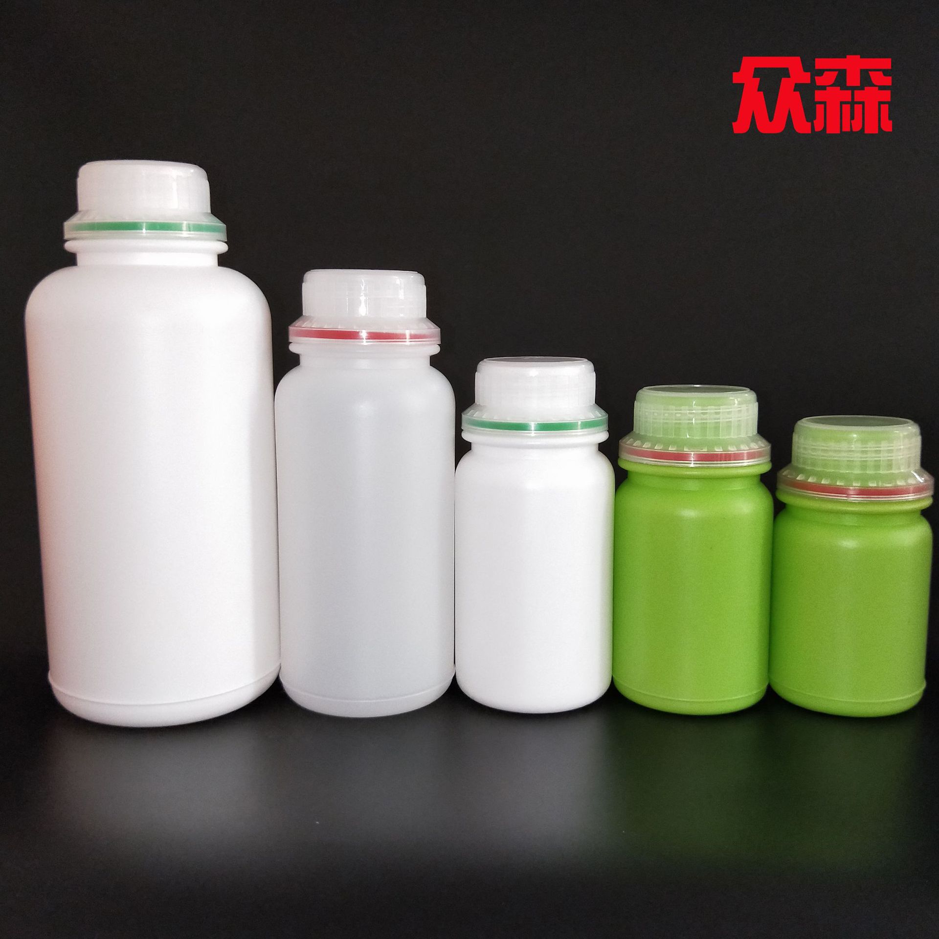 厂家批发200-1000ml塑料化工瓶pe加厚液体试剂兽药包装农药瓶子