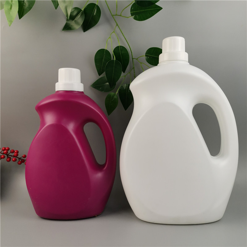 现货2Lpe洗衣液瓶子3L洗衣液桶洗涤剂分装瓶柔顺剂空桶加厚塑料瓶