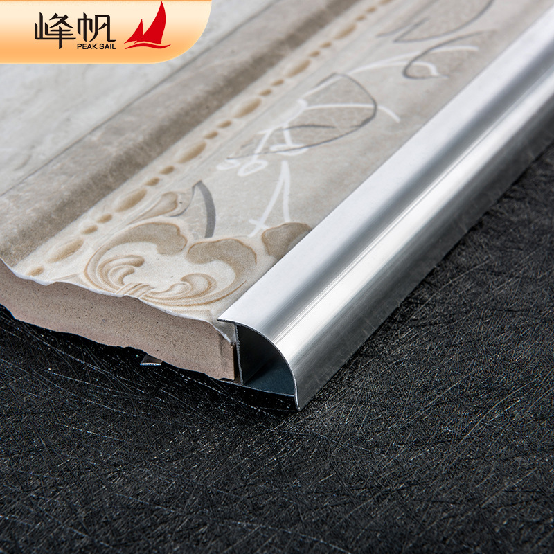 厂家铝合金瓷砖线条瓷砖阳角条批发收边条墙砖装修金属包角封边条