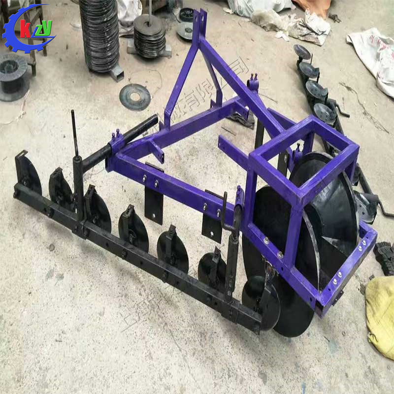 小型四轮带动农用筑埂机 18马力圆盘打埂机 可拆卸农田起垄机