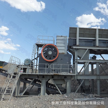 800吨石料厂生产线石头治沙、鄂破粉碎机圆锥机全套设备破碎机
