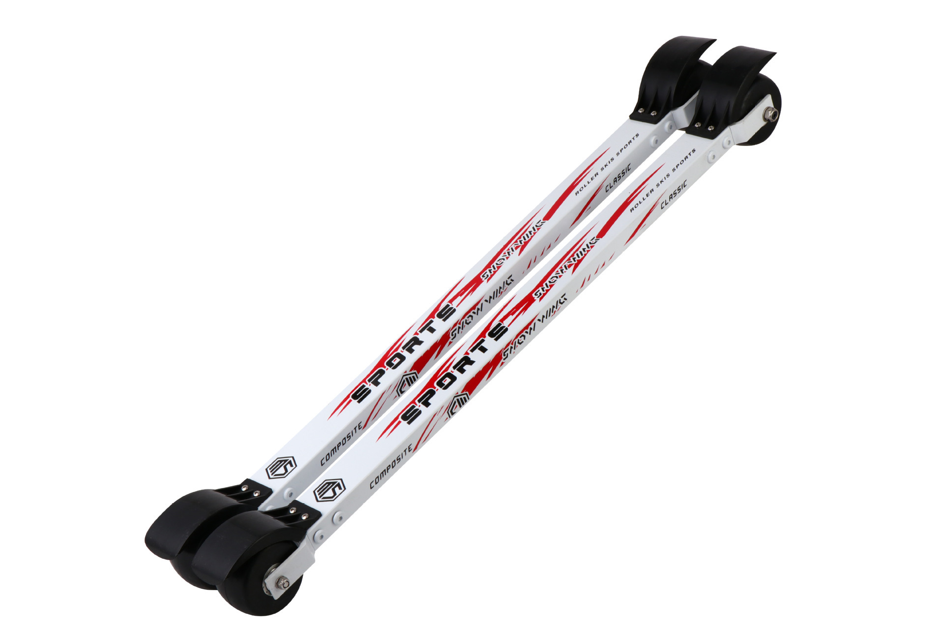 越野滑雪滑轮旱地滑雪板越野滑雪轮滑带雪仗-阿里巴巴