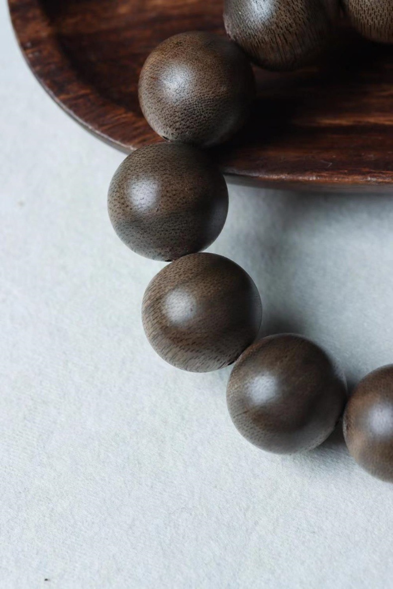 加里曼丹沉香20mm手串男佛珠沉香木手链文玩饰品直播货源工厂批发