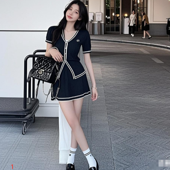 新品女士春夏修身爆款坑条开衫胖妹妹定制开衫拼色上衣东莞大朗