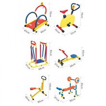 健身器材儿童家用室内脚踏车杠铃架锻炼运动跑步机幼儿园感统训练
