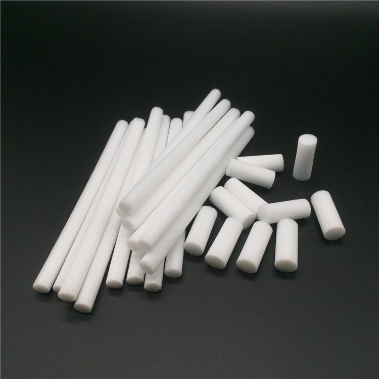 厂家直销 加湿器吸水棉棒 7mm白色过滤嘴海绵 汽车香水吸水棉芯
