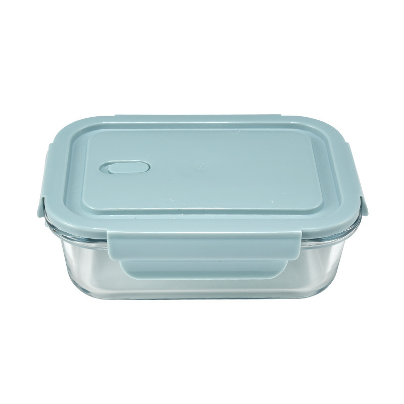 Lunch Lunch Box Food Grade Sealed Frozen Glass Crisper Refrigerator Special Heating Glass Lunch Box Microwave Oven