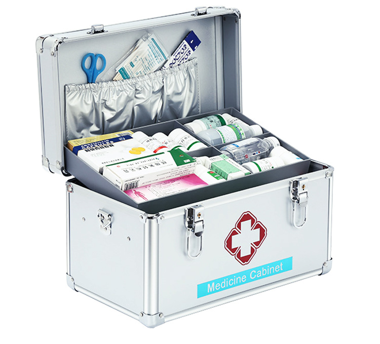 家庭药箱便携大中号家用医药箱急救箱出诊箱紧急医疗救助箱便民箱