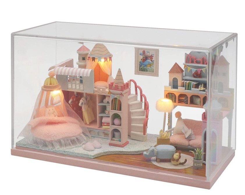 Diy Cottage Small Hand-Made Shanye Yuanyuan Toy Doll House