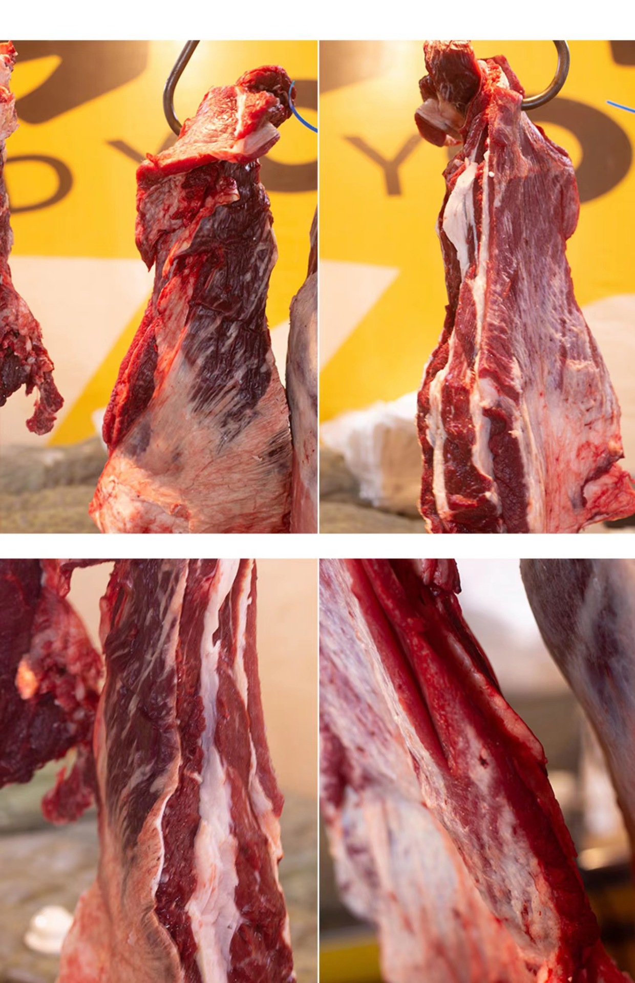 新鲜牛腩肉内蒙古草原散养黄牛生牛肉牛腩肉冷冻整块原切牛肉生鲜