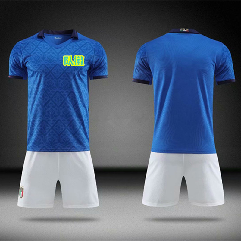 欧洲杯国家队足球服套装西班牙阿根廷法国葡萄牙儿童成人款足球衣