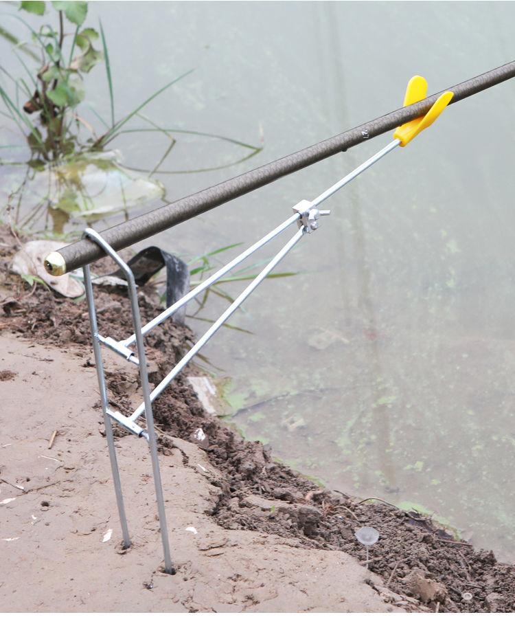 海杆支架地插支架手海两用炮台支架钓鱼竿渔具架杆简易支架竿架