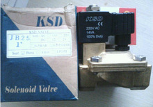 台湾KSD高商JB25/JB40/JB50水用铜电磁阀 KSD常闭丝口铜电磁阀