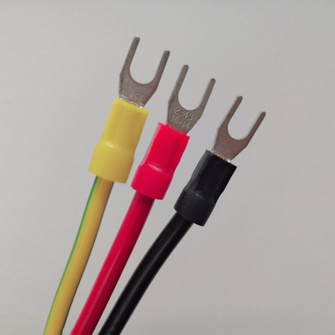 厂家6.3端子线定制加工r冷压端子线ot接线端子线材加工250连接线