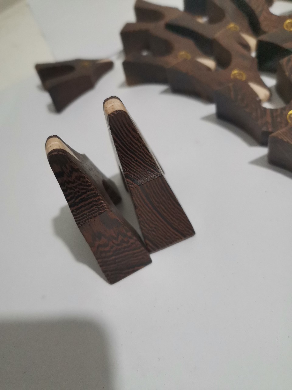 古筝琴码鸡翅木