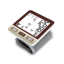 工厂定制外贸亚马逊wish电子腕式血压计英文语音手腕式血压计