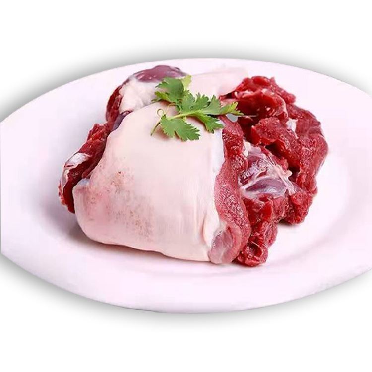 鹿场吉林梅花鹿肉 鹿皮腩 带皮鹿肉