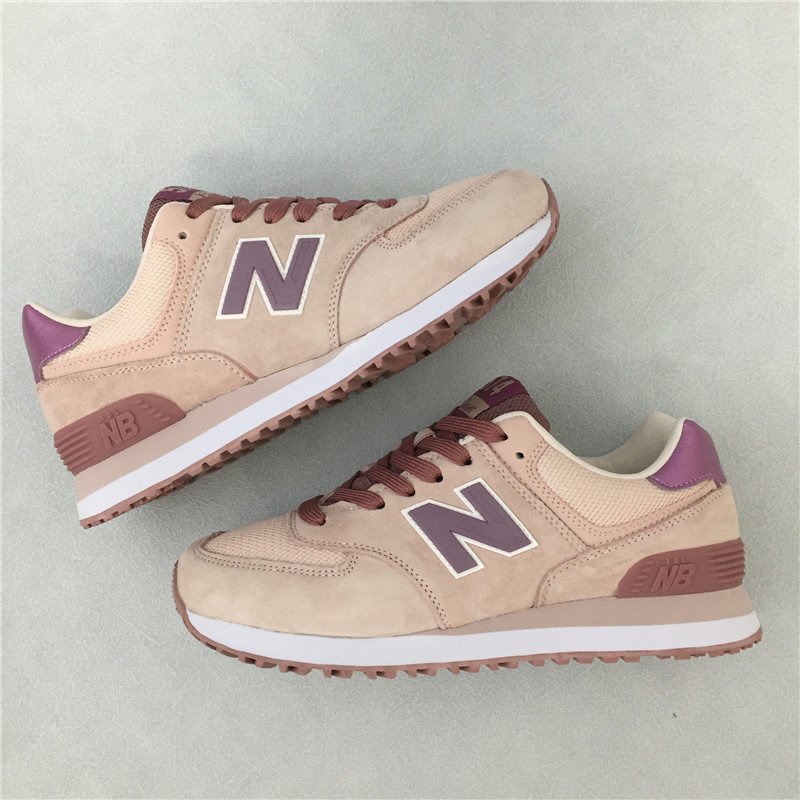 豪新百伦斯凯574粉色n女鞋透气学生轻便跑步鞋ins潮韩版防滑正品