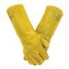 ANSELL/安思尔c黄色皮革焊接手套牛皮电焊手套劳保